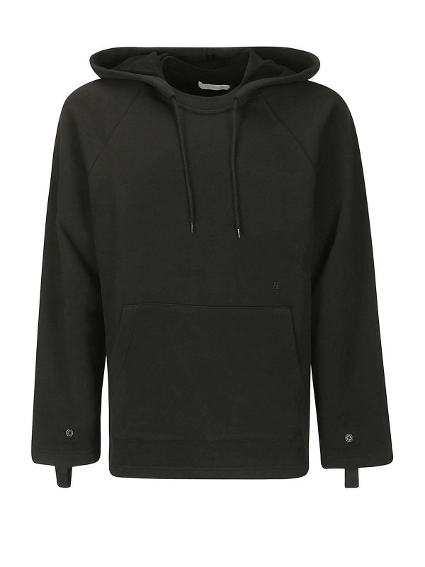 HELMUT LANG: Sweatshirts und Pullover - Sweatshirt - Schwarz