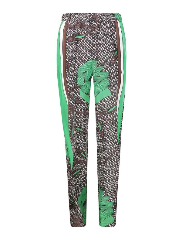 P.A.R.O.S.H.: Casual Hosen - Casual Hose - Grün