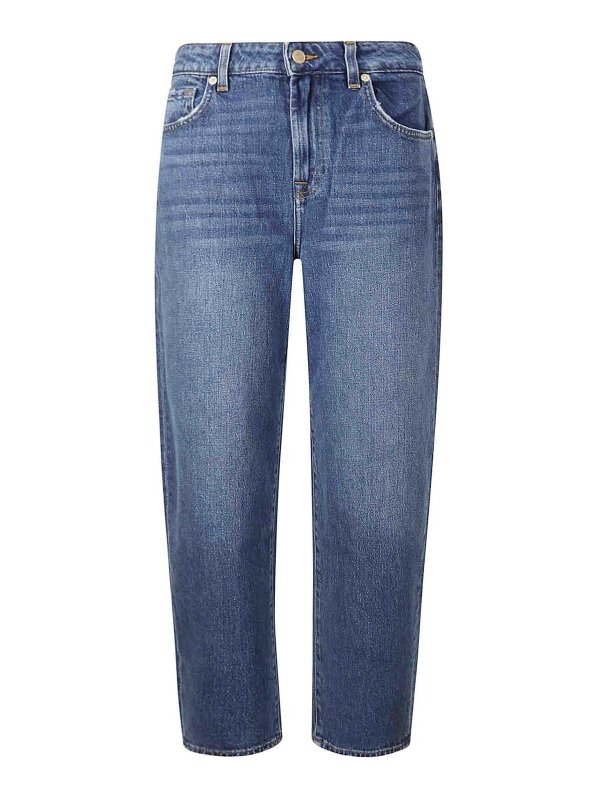 7 FOR ALL MANKIND: Bootcut - Bootcut Jeans - Dunkelblau