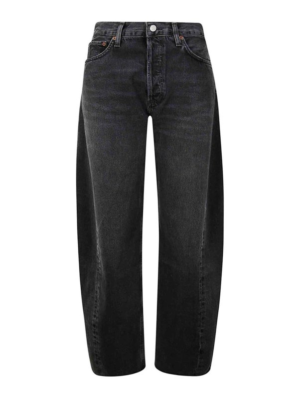 AGOLDE: Jeans boot-cut - Jeans Boot-Cut - Negro