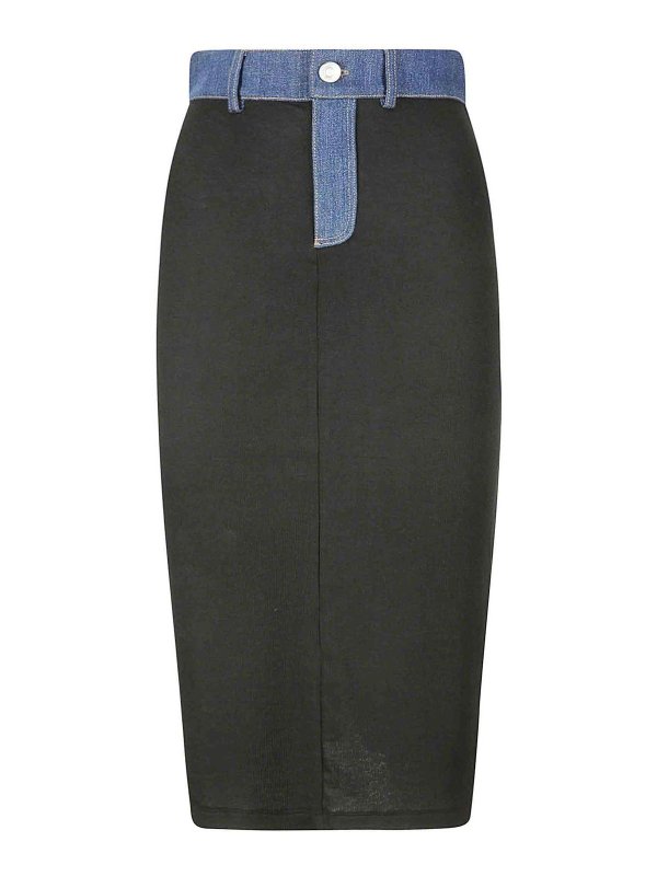 COPERNI: Knielange und Midi Röcke - Midirock - Schwarz