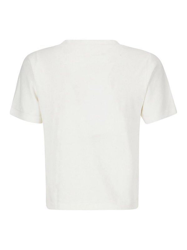 EXTREME CASHMERE: crew necks online - Soft short fit half crew neck sweater