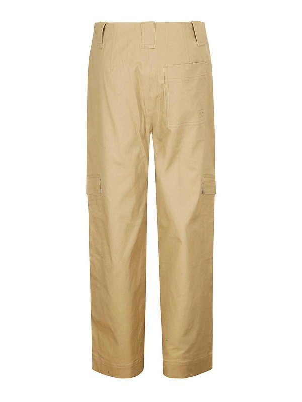 GANNI: カジュアルトラウザー online - カジュアルパンツ - ベージュ