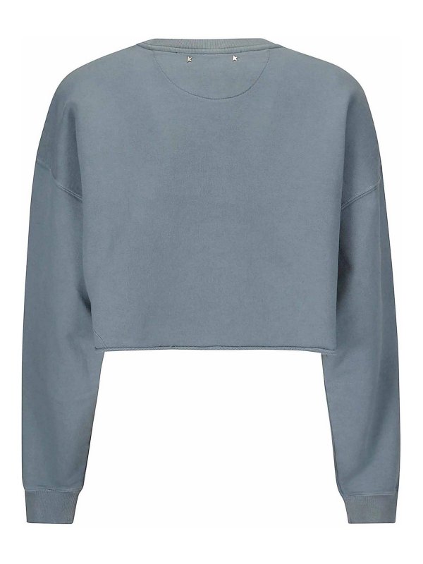 GOLDEN GOOSE: Sweatshirts und Pullover online - Sweatshirt - Weiß