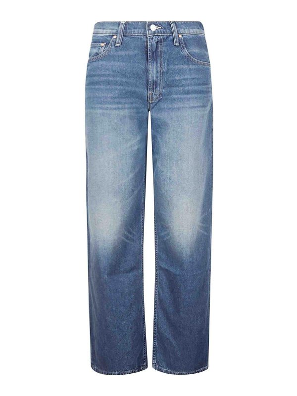 MOTHER: Jeans évasés - Jean Bootcut - Bleu