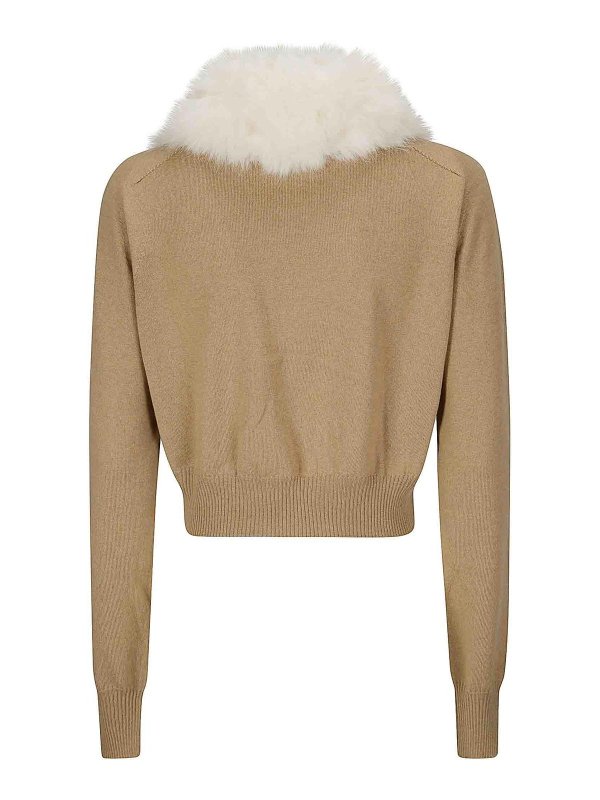 SPORTMAX: カーディガン online - カーディガン - ブラウン