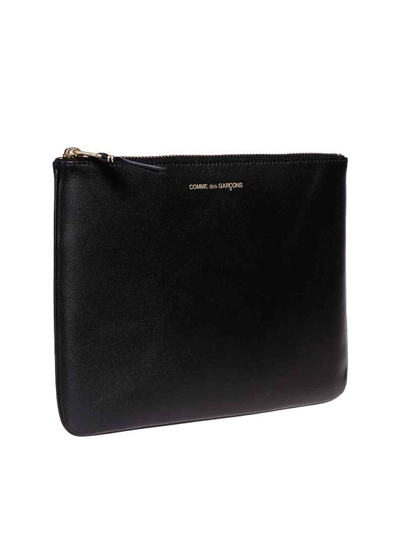 COMME DES GARÇONS WALLET: wallets & purses online - Simple black wallet