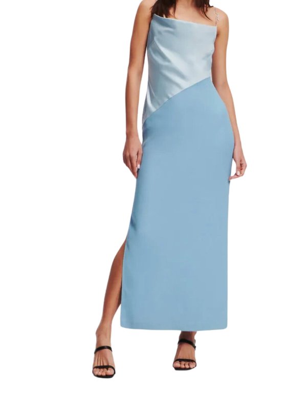 KARL LAGERFELD: knee length dresses online - Karl Charm Satin Dress