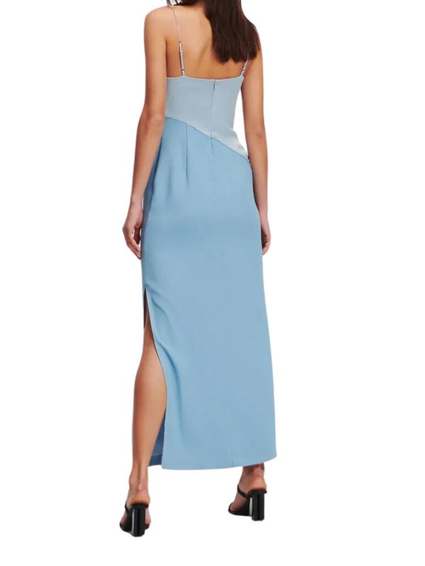 Karl Charm Satin Dress shop online: KARL LAGERFELD