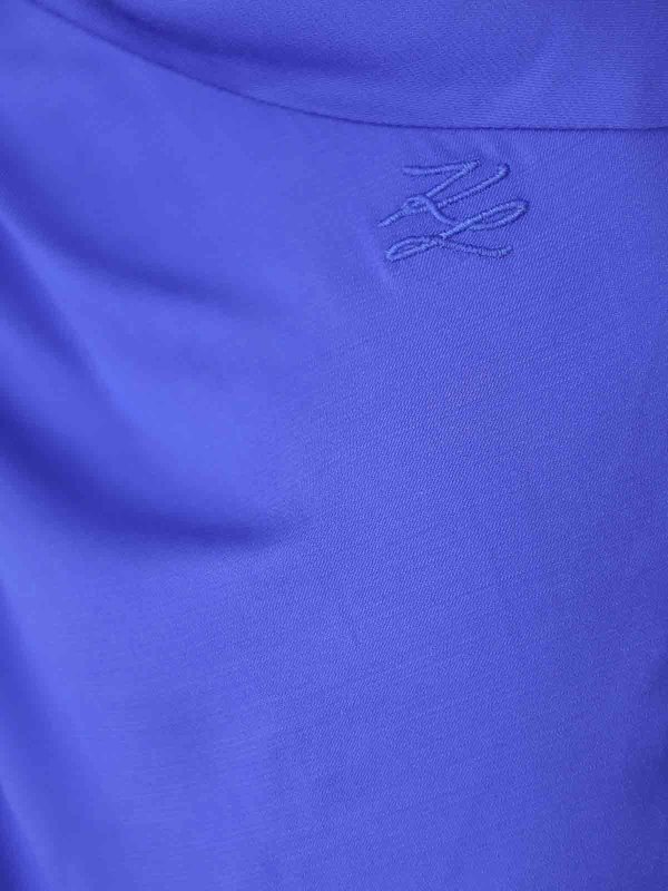 KARL LAGERFELD buy online Rouched Maxi Dress