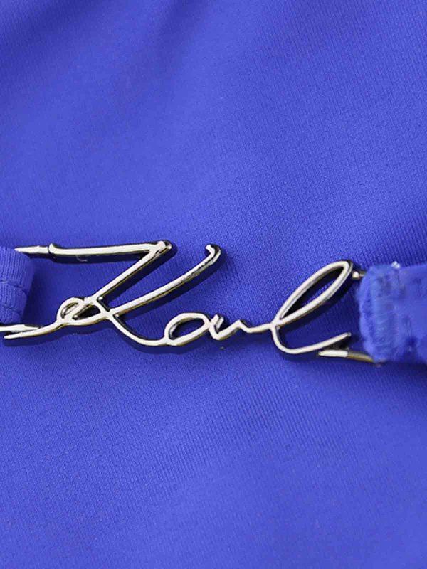 The Best Shops KARL LAGERFELD: Badeanzüge - Badeanzug - Blau