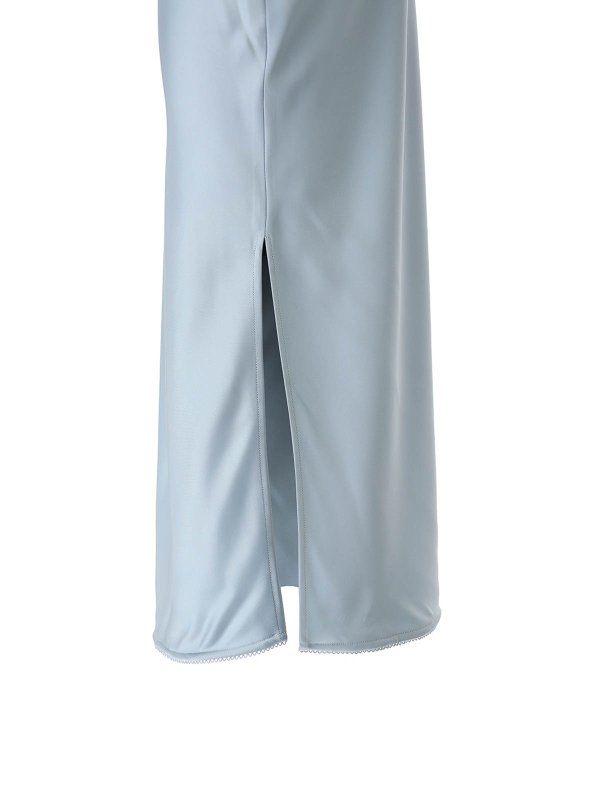 The Best Shops KARL LAGERFELD: Knielange und Midi Röcke - Midirock - Hellblau