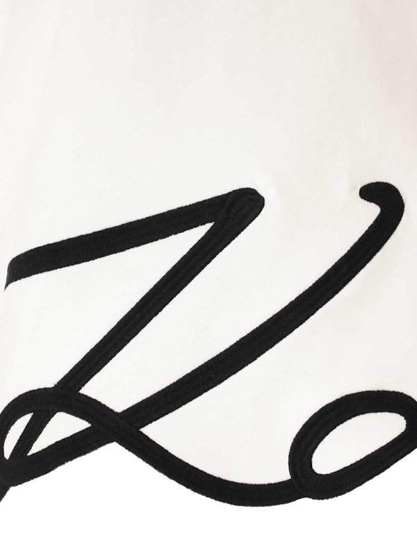 The Best Shops KARL LAGERFELD: T-shirts - T-Shirt - Weiß