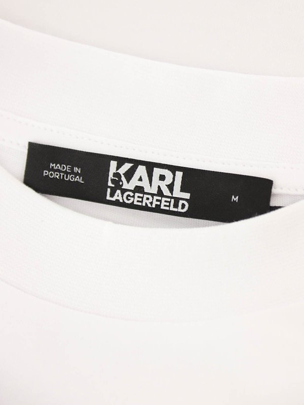T-Shirt - Weiß shop online: KARL LAGERFELD