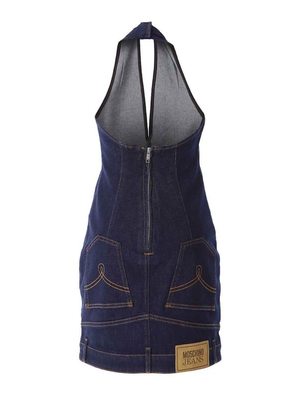 The Best Shops MOSCHINO JEANS: Maxikleider - Maxikleid - Blau