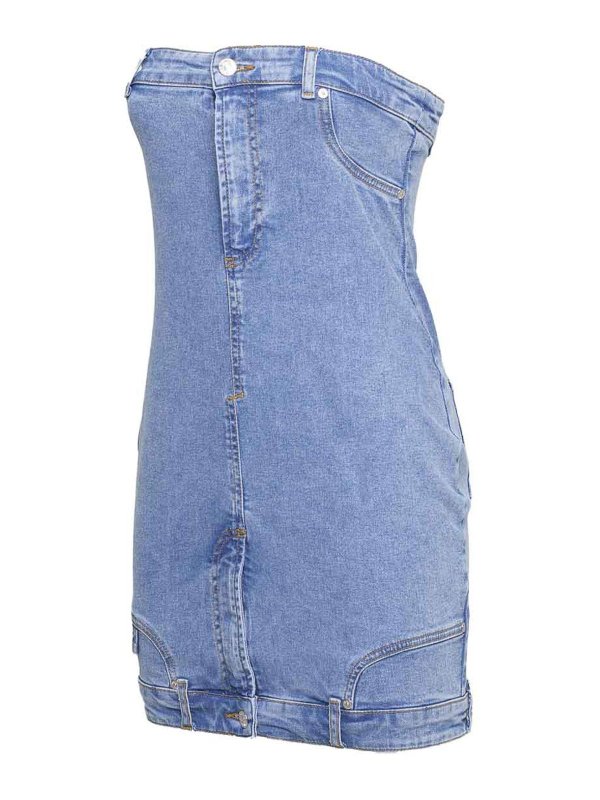 MOSCHINO JEANS: short dresses online - Reverso Denim Dress