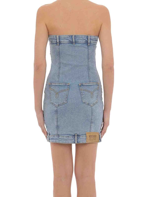 Reverso Denim Dress shop online: MOSCHINO JEANS