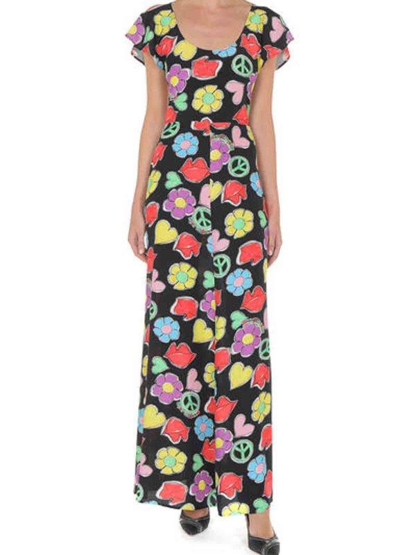 MOSCHINO JEANS: マキシドレス online - マキシドレス - マルチカラー