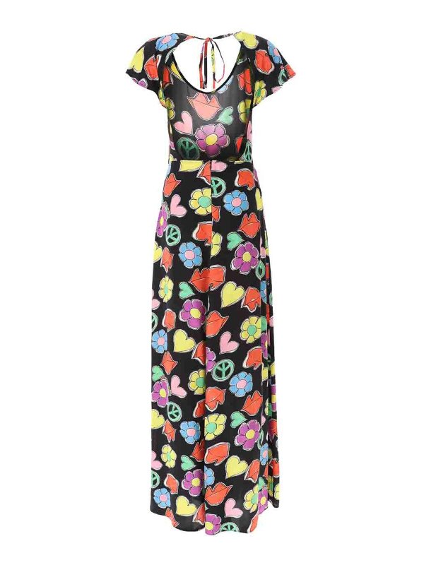 The Best Shops MOSCHINO JEANS: マキシドレス - マキシドレス - マルチカラー