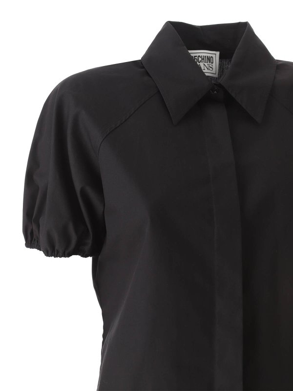 The Best Shops MOSCHINO JEANS: shirts - Puff Sleeve Shirt