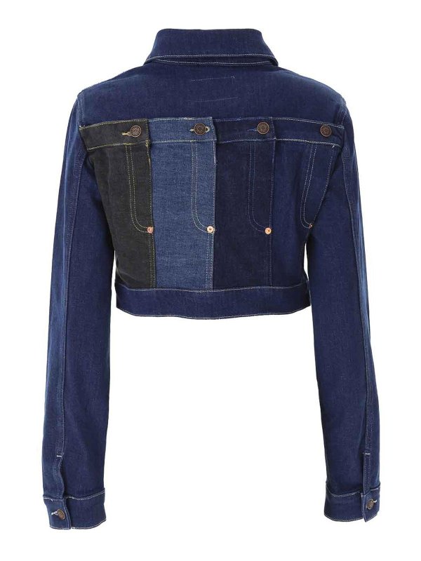 The Best Shops MOSCHINO JEANS: デニムジャケット - デニムジャケット - ブルー