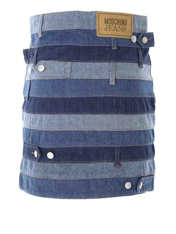 Gonna patchwork shop online: MOSCHINO JEANS