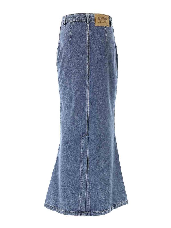 MOSCHINO JEANS: Knee length skirts & Midi online - Denim Long Skirt