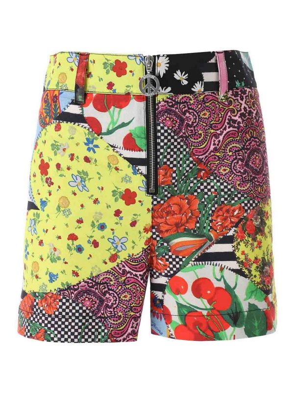 MOSCHINO JEANS: Trousers Shorts - Archive Print shorts