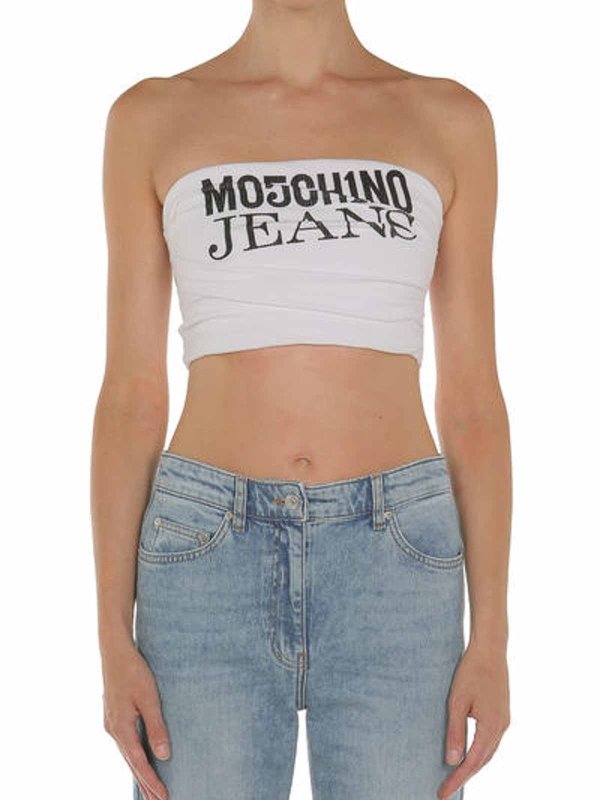 MOSCHINO JEANS: Tops & Tank tops online - Logo Top