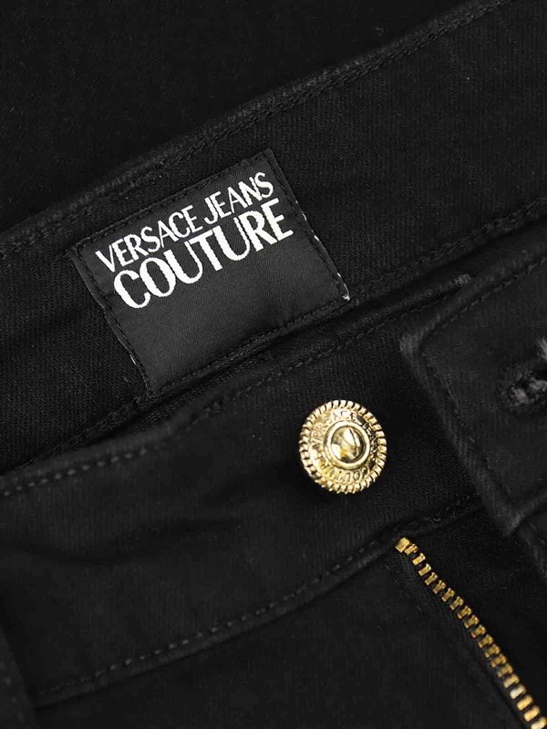 The Best Shops Versace Jeans Couture: ストレートジーンズ - ストレートジーンズ - 黒