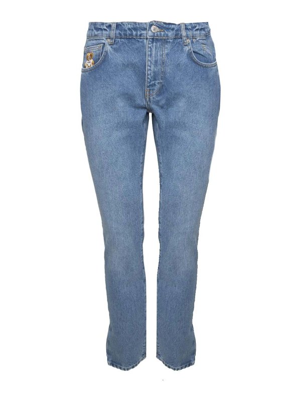 MOSCHINO: Shorts - Short - Bleu