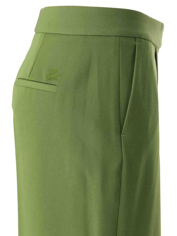 The Best Shops KARL LAGERFELD: Casual Hosen - Casual Hose - Grün