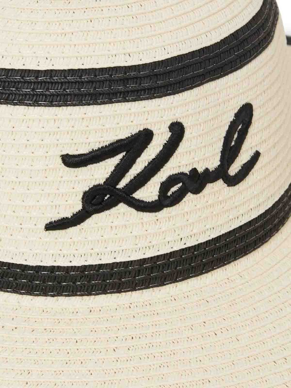 The Best Shops KARL LAGERFELD: Hüte - Hut - Weiß