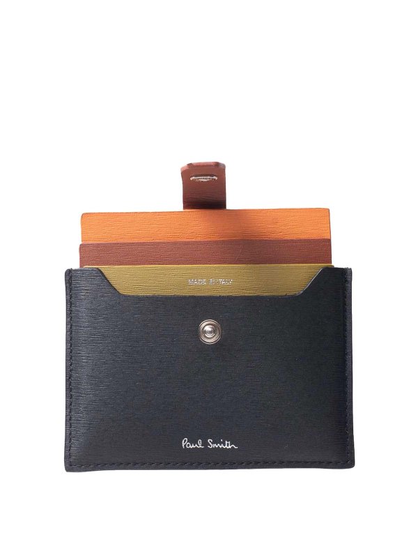 The Best Shops PAUL SMITH: wallets & purses - Pull Out Credit Card Holder