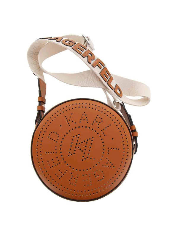 KARL LAGERFELD: shoulder bags - Round camera bag