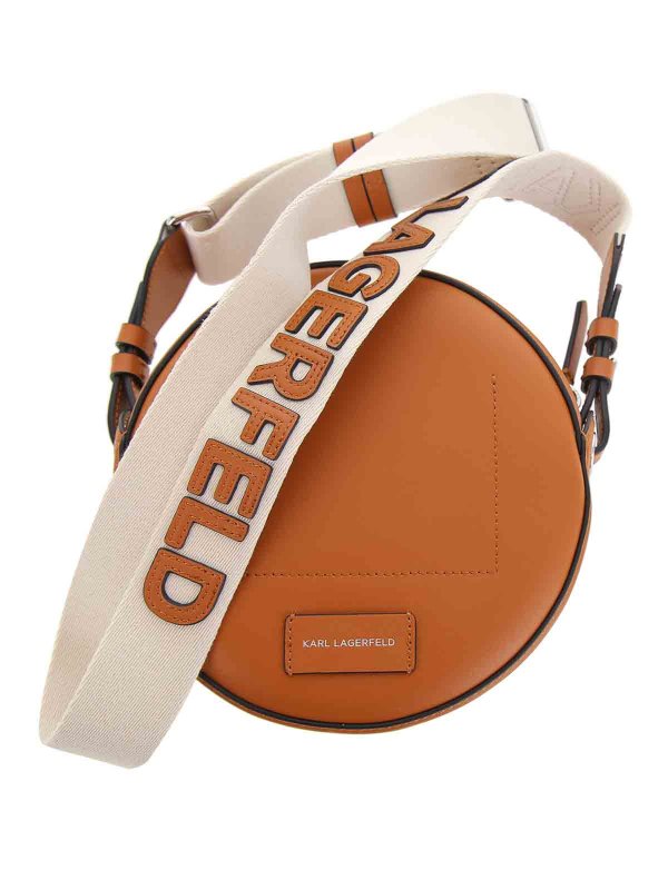 The Best Shops KARL LAGERFELD: shoulder bags - Round camera bag