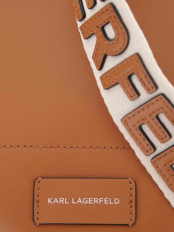 Round camera bag shop online: KARL LAGERFELD