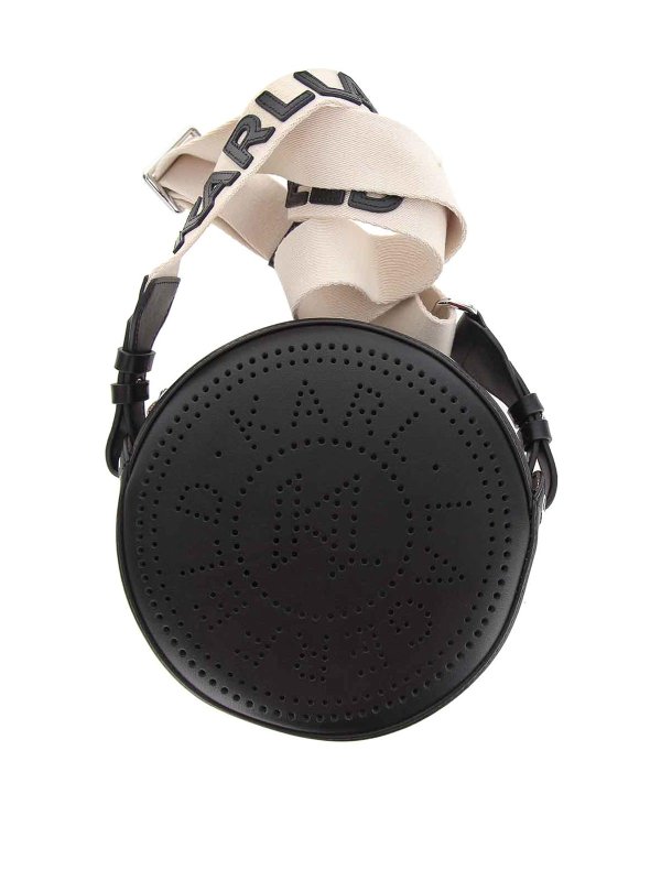 KARL LAGERFELD: shoulder bags - Round camera bag