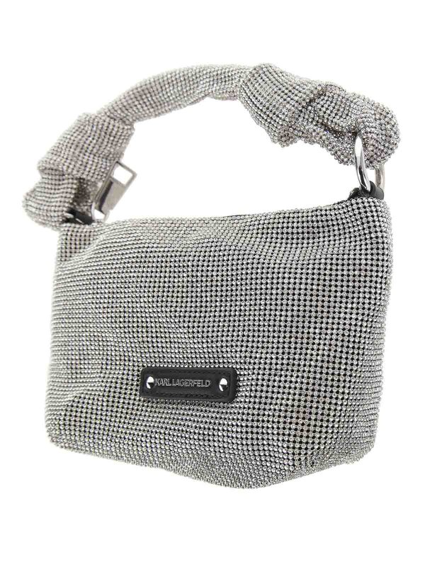 KARL LAGERFELD: Bolsos Shopping online - Bolso Shopping - Plata