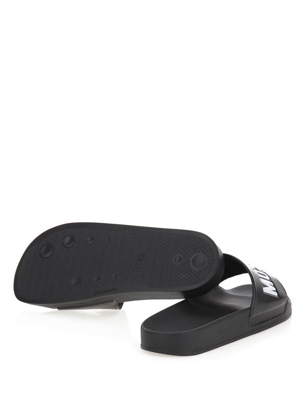 ビーチサンダル - 黒 shop online: MOSCHINO