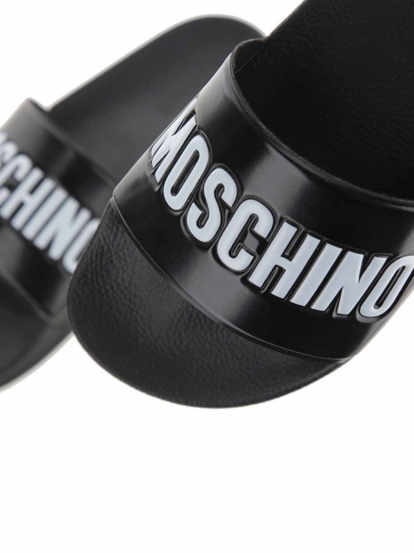 MOSCHINO buy online ビーチサンダル - 黒