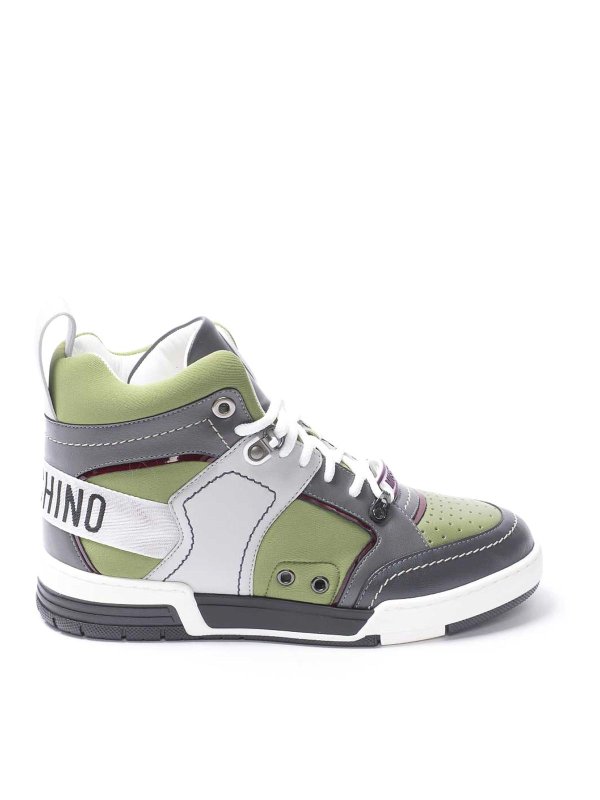 MOSCHINO: スニーカー - スニーカー - ダークグリーン