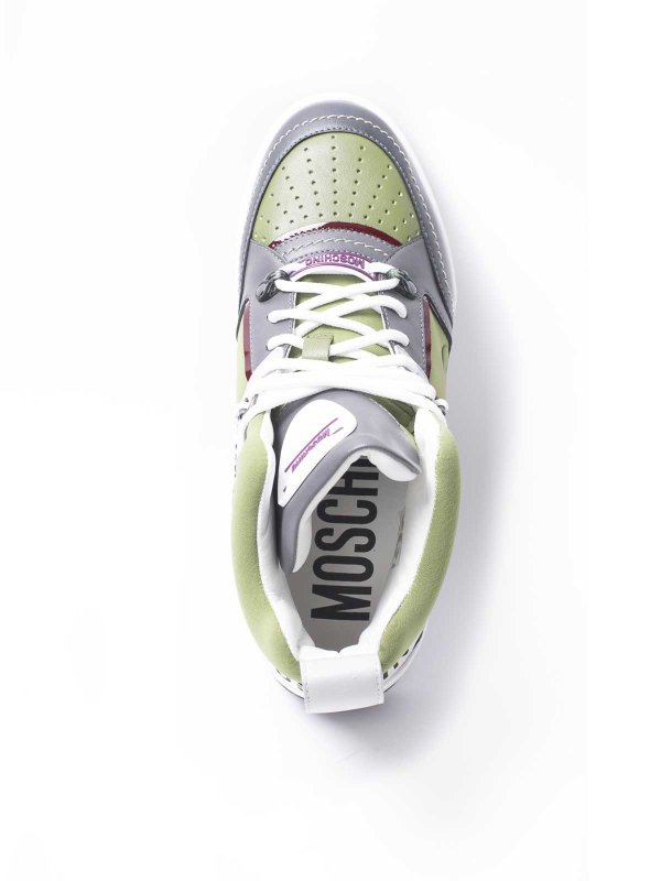 スニーカー - ダークグリーン shop online: MOSCHINO
