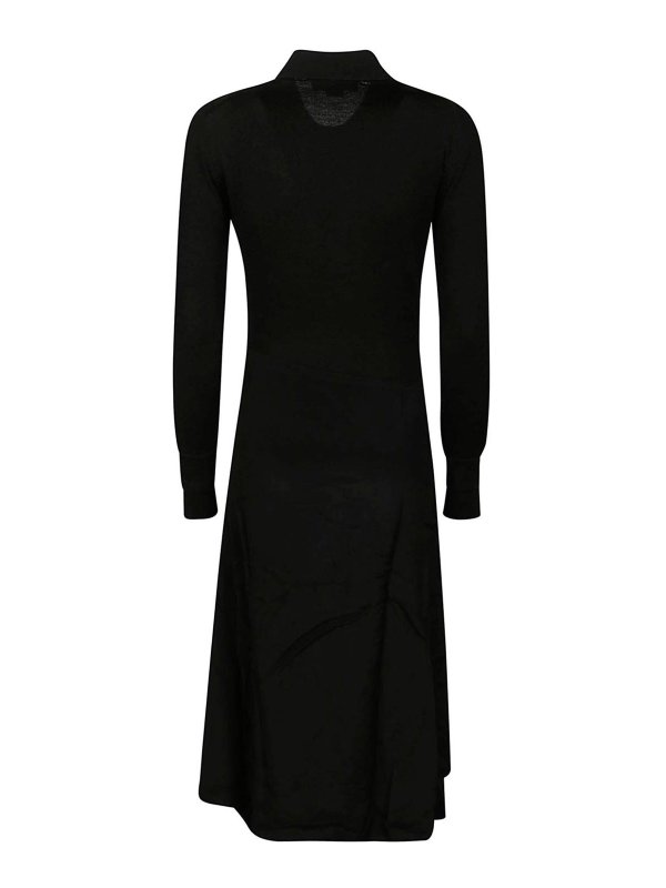 VICTORIA BECKHAM: マキシドレス online - シャツ - 黒