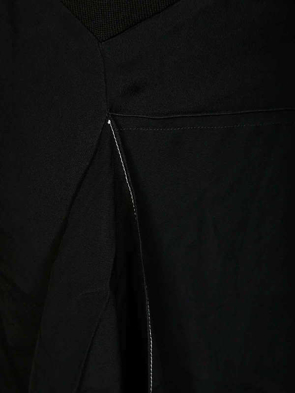 The Best Shops VICTORIA BECKHAM: マキシドレス - シャツ - 黒