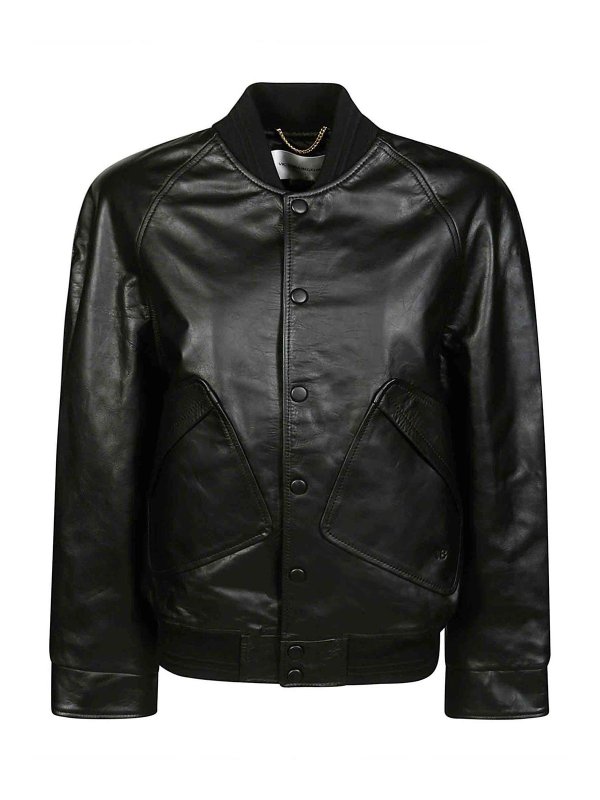 VICTORIA BECKHAM: カジュアルジャケット - カジュアルジャケット - 黒