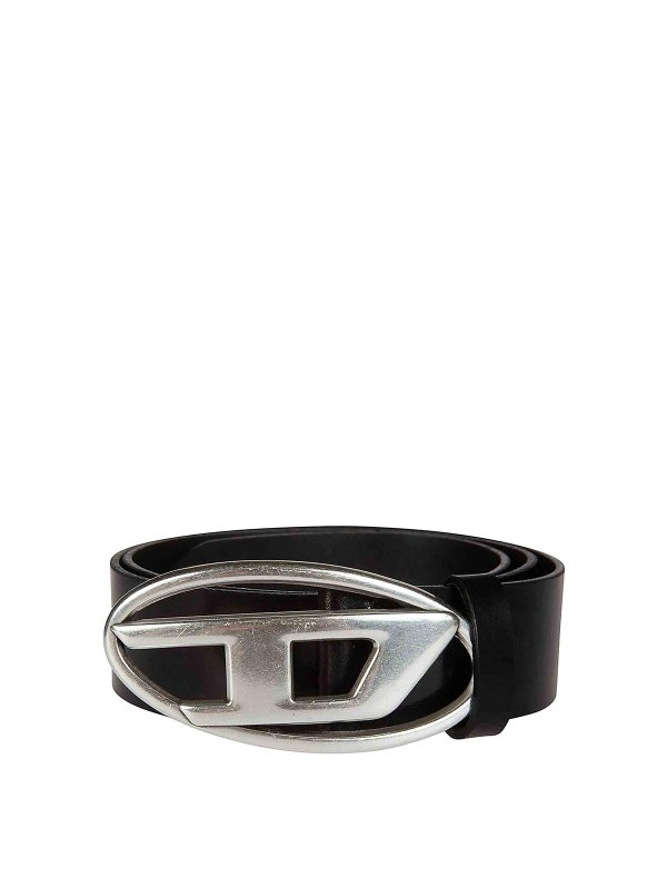 DIESEL: belts - Logo Belt