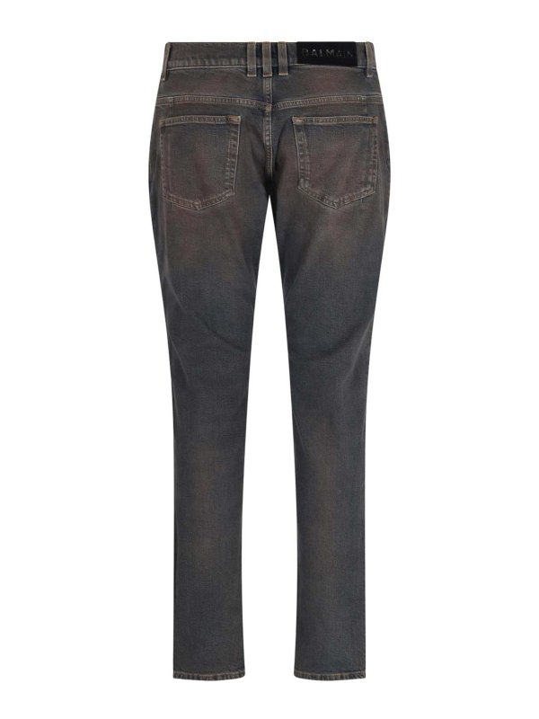 Balmain: straight leg jeans online - Jeans Slim