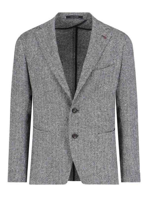 TAGLIATORE: Vestes de costume - Blazer - Gris