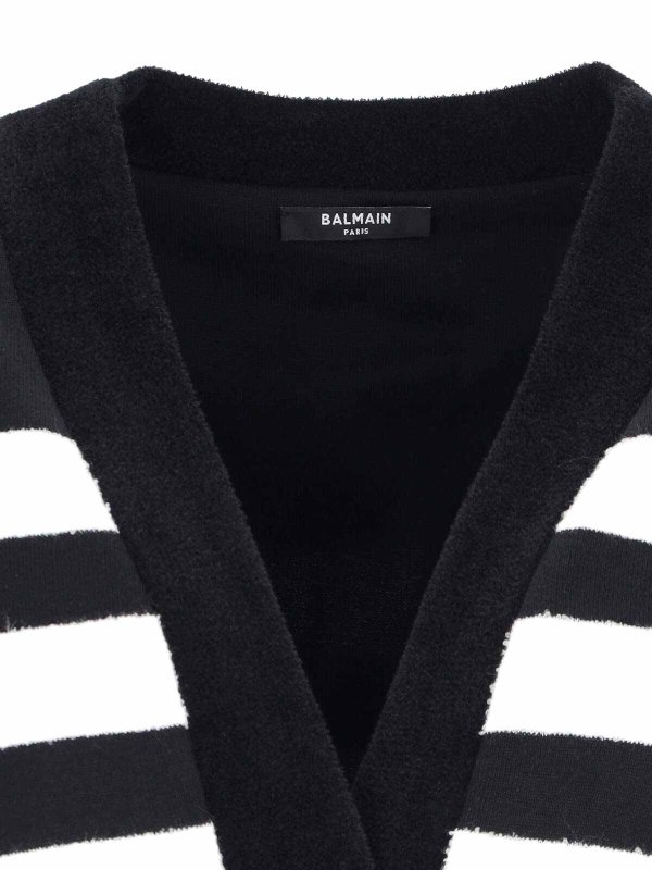 Cárdigan - Negro shop online: Balmain